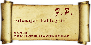 Feldmajer Pellegrin névjegykártya